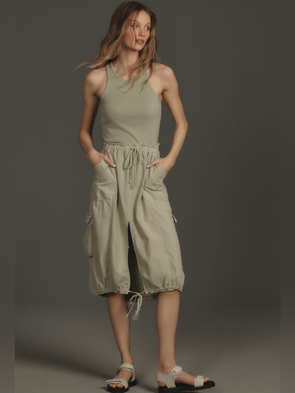 NWT Anthropologie Be Bold Racerback Twofer Dress - Picture 5 of 11